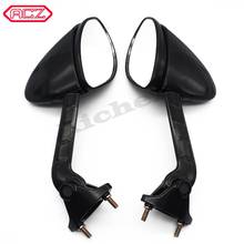 Para kawasaki zx 14r zzr 1400 zx14r zzr1400 2006-2010 preto motocicleta espelhos retrovisores de corrida espelho lateral traseiro 2024 - compre barato