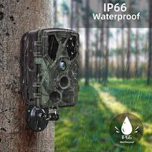 Câmera de vigilância para caça e trilhas s300, 20mp, infravermelho, sem fio, armadilha fotográfica, 1080p, vida selvagem, vigilância 2024 - compre barato