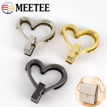 Meetee Metal Bag Lock Clasp Swivel Twist Turn Locks Buckles DIY Handbag Purse Hardware Clasps Closure Bags Replace Accessories 2024 - buy cheap
