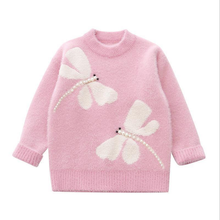 Suéteres de primavera y otoño para niñas, ropa para bebés y niñas, suéter suave a la moda, trajes de 1, 2, 3 y 4 años 2024 - compra barato