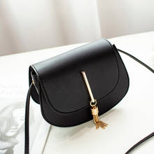 Fashion Tassel Women Crossbody Bag PU Leather Small Flap Messenger Bag for Ladies Sling Bag Mobile Phone Wallet Handbags Bolsa 2024 - buy cheap
