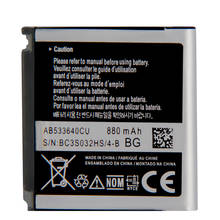 Original AB533640CK Battery For Samsung C3110 G400 G500 F469 F268 G600 G608 J638 F330 F338 Replacement Phone Battery 880mAh 2024 - buy cheap