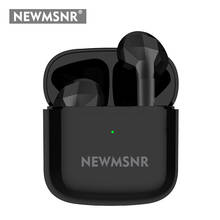 Newmsnr TWS-09 наушники-вкладыши TWS с Беспроводной Bluetooth 5,0 наушники с микрофоном зарядным устройством для наушников для гарнитуры спортивные наушники 2024 - купить недорого