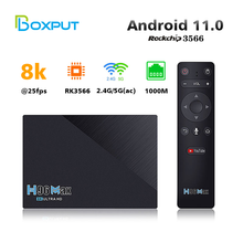 H96 Max 3566 Android 11 High-end Chipset Rk3566 8K Ultra HD Google Voice Play Netflix BT Gyros Remote H96 max rk3566 Ott TV Box 2024 - buy cheap