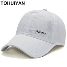 [TOHUIYAN] Brand Fashion Baseball Hat Men Outdoor Sports Caps Women Summer Breathable Mesh Caps Streetwear Bone Dad Hats Gorras 2024 - buy cheap