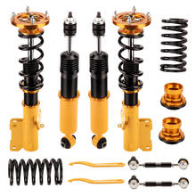 Maxpeedingrods altura ajustável coilover para ford mustang 05 14 14 molas twin-tubo suspensão shock absorber kits 2024 - compre barato