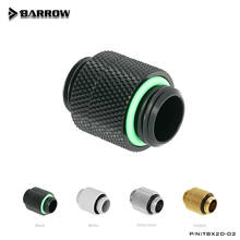 BARROW-conectores rotativos G1/4 macho a macho, extensor de 13mm M a M, Accesorios de ordenador, accesorios de Metal 2024 - compra barato