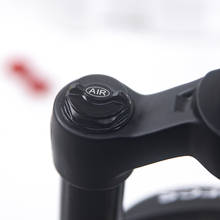 MTB Shock Absorber Front Fork Shoulder Cover Aluminum Alloy Air Chamber Cover Shoulder Control Cover Air Fork Dustproof Cover