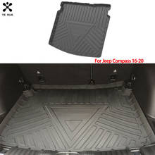 For Jeep Compass 16-20 Specialized Trunk Mat Cargo Liner Heavy Duty TPO Floor Mat-All Weather Protection Carpet Car Accessories 2024 - buy cheap