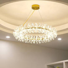 Luxury New Modern Chandelier Lighting For Living Room Creative Design Suspension Crystal Lamp Dining Room LED Cristal Lustre 2024 - buy cheap