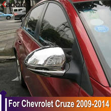 For Chevrolet Cruze 2009 2010 2011 2012 2013 2014 Chrome Side Door Rearview Rear View Mirror Covers Trim Car Styling 2024 - buy cheap