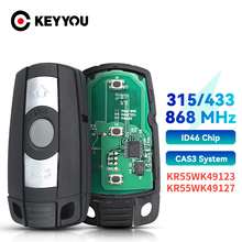 KEYYOU 5X For BMW 1/3/5/7 Series CAS3 X5 X6 Z4 Car Keyless Control Transmitter Chip 315Mhz /433/ 868MHz Car Remote Smart Key 2024 - buy cheap