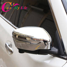 Color My Life ABS Chrome Rearview Mirror Cover Rear View Mirror Strips for Nissan Qashqai J11 for Murano 2015-2020 Accessories 2024 - buy cheap