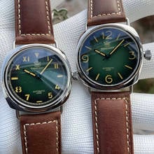 STEELDIVE SD1936 Green Dial Mechanical Wristwatches NH35 Leather Strap Sapphire Crystal 200m Diving Watch Men Luxury Watches 2024 - buy cheap