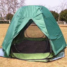 Upgrade!(shell+inner tent)5-10persons large room party tent/Pop up quick open garden tent 2024 - buy cheap