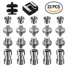 Camera Accessories Screw Quick Release 1/4 3/8 Conversion Tripod Mount Adapter Camera Screw Set for Monopod Tripod Light Stand 2024 - buy cheap