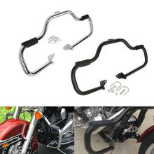 Protetor de motor e estrada para motocicleta, proteção de motor e estrada, adequado para harley dyna low rider fat bob 06-17 super glide, fxdc 07-14 2024 - compre barato