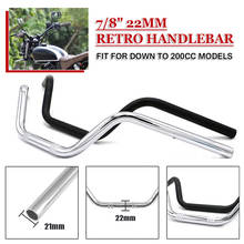 Handlebar For Honda CB125S CB200 CG Motorcycle 7/8" 22mm Aluminum Handle Scooter Retro Anti-rust vintage Motorcycle accessories 2024 - buy cheap