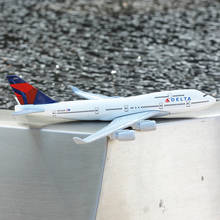 Delta Airlines Aircraft Model 15cm Alloy Aviation Collectible Diecast Miniature Ornament Souvenir Toys 2024 - buy cheap