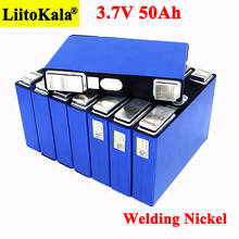 Liitokala-bateria de lítio, 3.7v, 50ah, 50000mah, para motocicleta, carro, modificação de níquel 2024 - compre barato