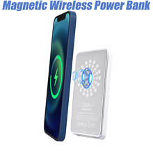 Magnetic Wireless Power Bank for iphone 12 Pro Max 12mini Phone Wireless Charger Stand Holder Fast Charger for Huawei Xiaomi 2024 - buy cheap