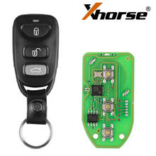 XHORSE XKHY00EN для Hyundai Тип проводной универсальный дистанционный ключ 3 кнопки X007 английская версия 2024 - купить недорого