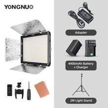 Yongnuo yn300 iii yn300iii 3200k-5500k cri95 câmera foto led luz de vídeo opcional com adaptador de alimentação ca + np770 bateria kit 2024 - compre barato