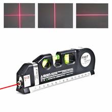Fita a laser multifunções 4 em 1, equipamento para medição de nível com laser infravermelho, uso manual, #279557, 1 peça 2024 - compre barato