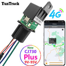 CJ730 Plus 95V Relay GPS Tracker Car Truck Electric Motorcycle Cut Oil 4G Locator ACC Towed Away Call Alarm Security Protection 2024 - buy cheap