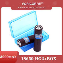 VariCore новый оригинальный HG2 18650 3000 мАч аккумулятор 18650HG2 3,6 в разряд 20 А, специальный силовой аккумулятор + контейнер для хранения 2024 - купить недорого