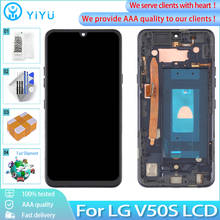 6.4" Original For LG V50S ThinQ 5G LCD Display Touch Screen Digitizer Assembly Replacement LM-V510 LM-V510N Free Tools 2024 - buy cheap