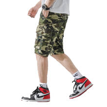 Calções de carga de verão para homem calções de lazer calções de estilo safari calções de camuflagem 2024 - compre barato