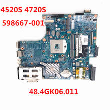 De alta calidad para 4520S 4720S placa base de computadora portátil 598667-001 H9265-1 48.4GK06.011 Intel HM55 Pga 989 DDR3 100% la Testd 2024 - compra barato