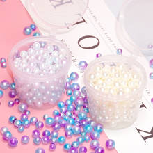 Nail art Pearl magic color mixed Pearl Mermaid gradient no hole ball new jewelry accessories size mix 2024 - buy cheap