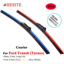HESITE Red Wiper Blade For Ford Transit Turneo Courier Camper Conversion 1.0 Ecoboost 1.5 1.6 TDCI 2014 2015 2016 2017 2020 2022 2024 - buy cheap