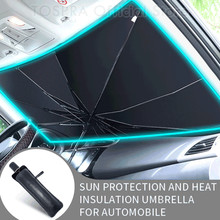 Parasol plegable para ventana delantera de coche, cubierta de aislamiento térmico Anti-UV, accesorios de protección del parabrisas 2024 - compra barato