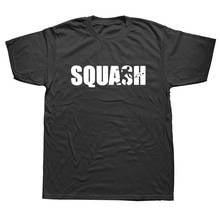 Squash Player Funny T-Shirt Men Cotton Streetwear Short Sleeve Round Neck Hip Hop T Shirt Tshirt Camiseta 2024 - buy cheap