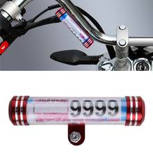 Waterproof Universal Motorcycle Motorbike Tube Tax Disc Registration Label Stand Holder Scooter Accessories 2024 - buy cheap