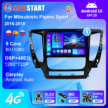 NAVISTART For Mitsubishi Pajero Sport 2016 -2018 Car Radio GPS Navigation Multimedia Video Player Android 10 4G WIFI BT Carplay 2024 - buy cheap