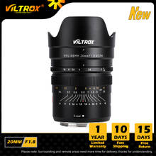 VILTROX 20mm F1.8 Manual focus Lens Full Frame Lens Wide Angle Prime Lens for Lens Camera Nikon Z Mount Sony E Mount Camera Lens 2024 - buy cheap