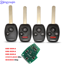 jingyuqin G8D-380/2/4H-A Remote Key Circuit Board for Honda Accord CR-V HR-V Fit City Jazz Odyssey Shuttle Civic ID48/ID46 Chip 2024 - buy cheap