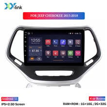 Android 11 Car Radio DVD Video Multimedia Player For Jeep Cherokee 2015-2018 GPS Navigation System Accessories Usb No 2 Din Pc 2024 - buy cheap