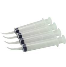 8pcs/set Disposable Dental Irrigation Syringe With Curved Tip Dental Kit Tooth Whitening Material Dental Instrument 2024 - buy cheap