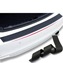 Car styling,New Rubber Rear Guard Bumper Protector Trim Cover For Audi A3 A4 B8 C5 A5 A6 A7 2024 - buy cheap