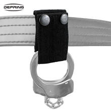 Quick Release Handcuff Strap Holder Holster Dual Safety Snap Closure Fits up to 2 inch Duty Belt 2024 - buy cheap