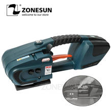 ZONESUN JDC 13mm-16mm Electric Welding Strapping Tool for PP/PET Straps Battery Powered Automatic Hot Melting Strapping Banding 2024 - buy cheap