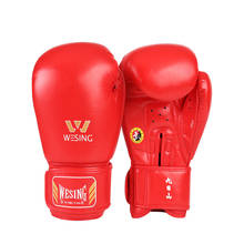 Wesing Micro Fiber Leather Boxing Gloves Kids Adult Fight Kickboxing Muay Thai MMA Sanda Wushu Training Mitts 10 12 14 DEO 2024 - buy cheap