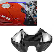 Motorcycle Accessories Fuel Tank Cover For Ducati Panigale V4 V4S V4R 2018-2020 100% Carbon Fiber Fuel Tank Protection Cover 2024 - buy cheap
