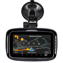 Fodsports-navegador GPS para motocicleta, 4,3 pulgadas, Android, impermeable IPX7, Bluetooth, 512M/8G 2024 - compra barato