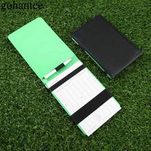 gohantee PU Creative Golf Scorecard Holder As Golfer Gifts Writting Tool,Golf Score Card Holder+ Wooden Pencil+ Score Card Page 2024 - buy cheap